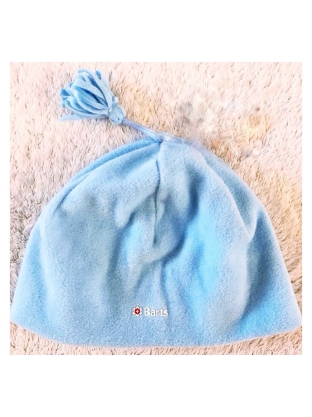 Barts Light Blue Kids Fleece Winter Hat